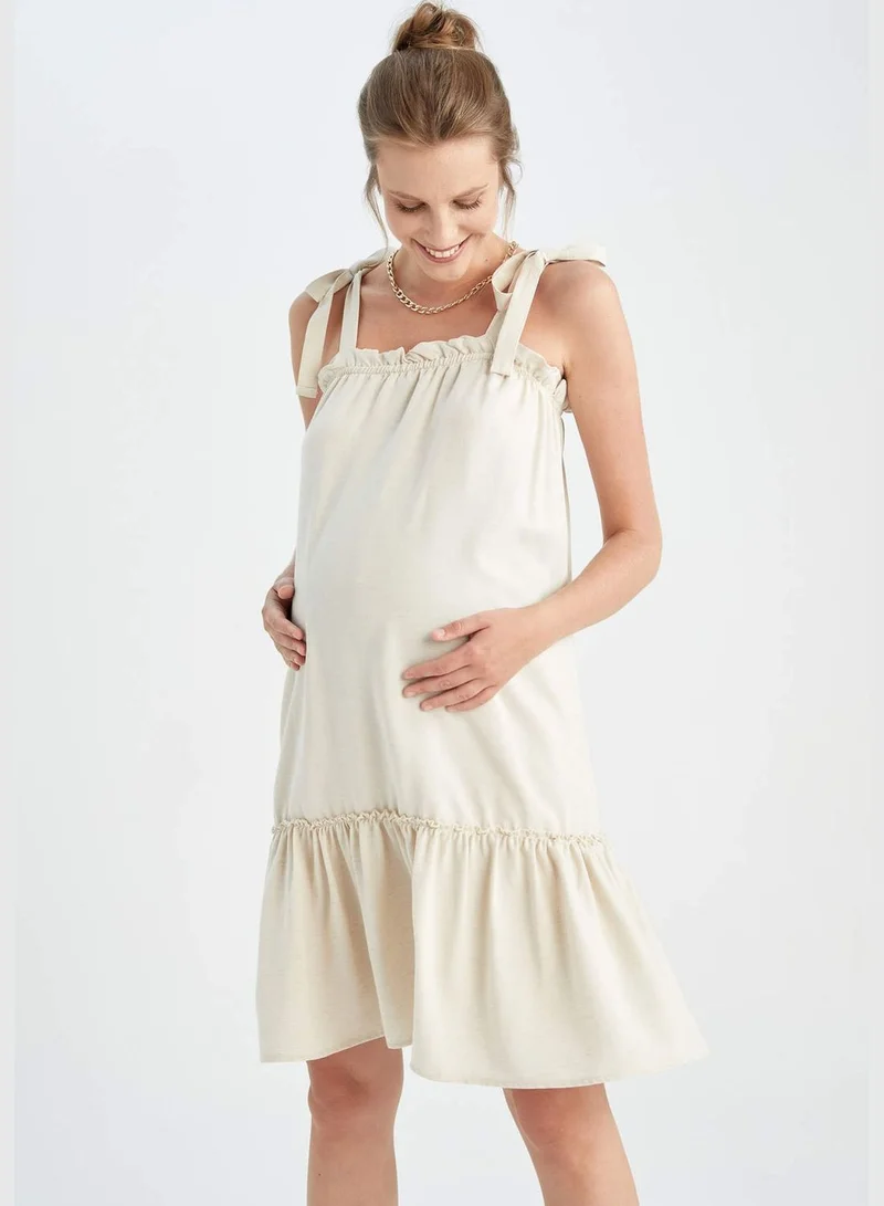 DeFacto Woman Regular Fit Sleeveless Maternity Dress
