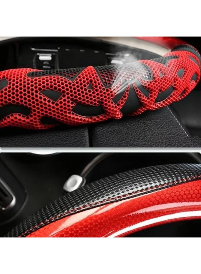 O Shape Steering Wheel Cover Compatible with Hover H1 H4 F7X H6 H7 H9 F5 F7 2017 2020 Models Color 3 - Image 4