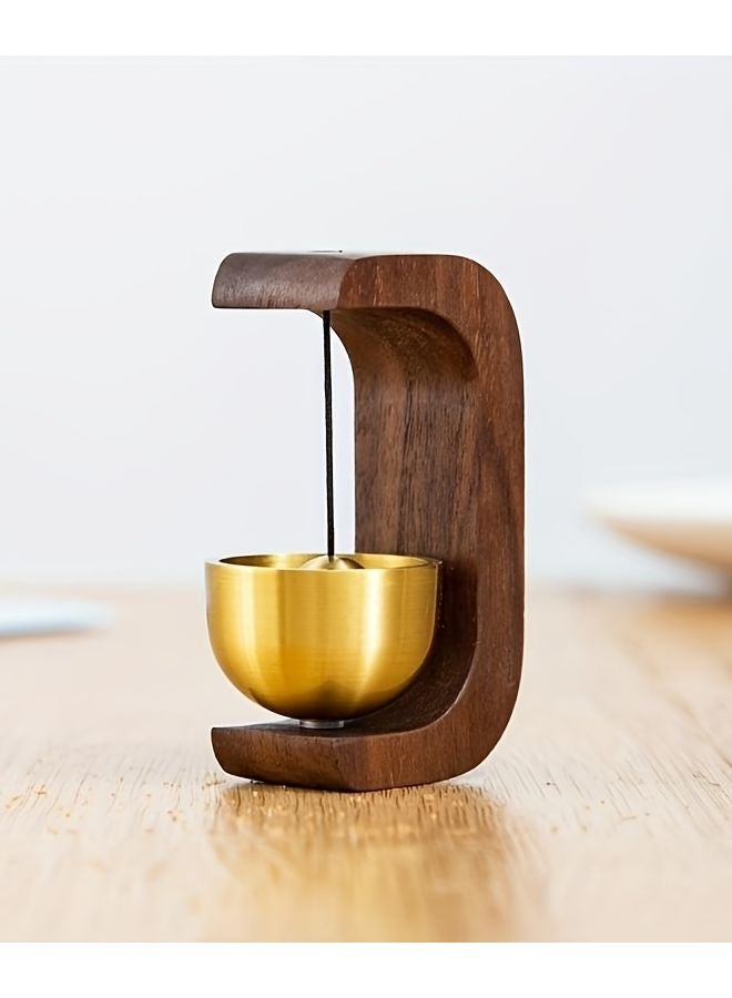 Wooden Wind Chime Retro Style Elegant Home Decor Indoor Door Hanging Alarm Gift - Image 5