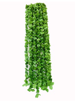 Evisha Evisha Real Look Ashok Artificial Leaves Strings Garlands Bandhanwar for Diwali Decoration 6ft Long Perfect for Home Office and Party Decorations 6 Pcs 