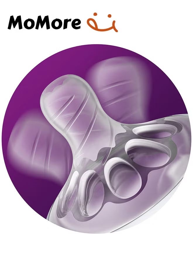 Momore Silicone Baby Bottle Nipple，Natural Feeding Bottle Nipple 3 Months+, For AVENT Bottle - Image 2