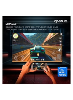 gratus Gratus WebOS powered 4K Edgeless UHD 65 inch LED SMART TV with ThinQ AI  - Image 4