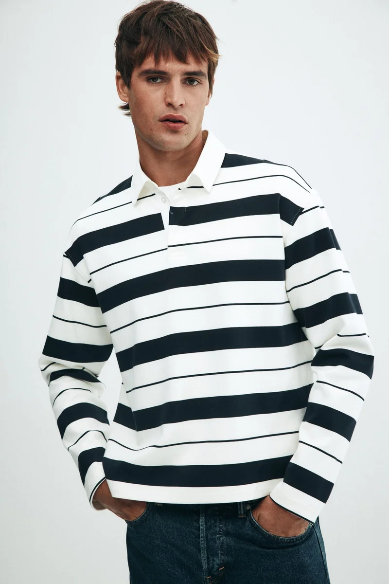 H&M Loose Fit Rugby shirt