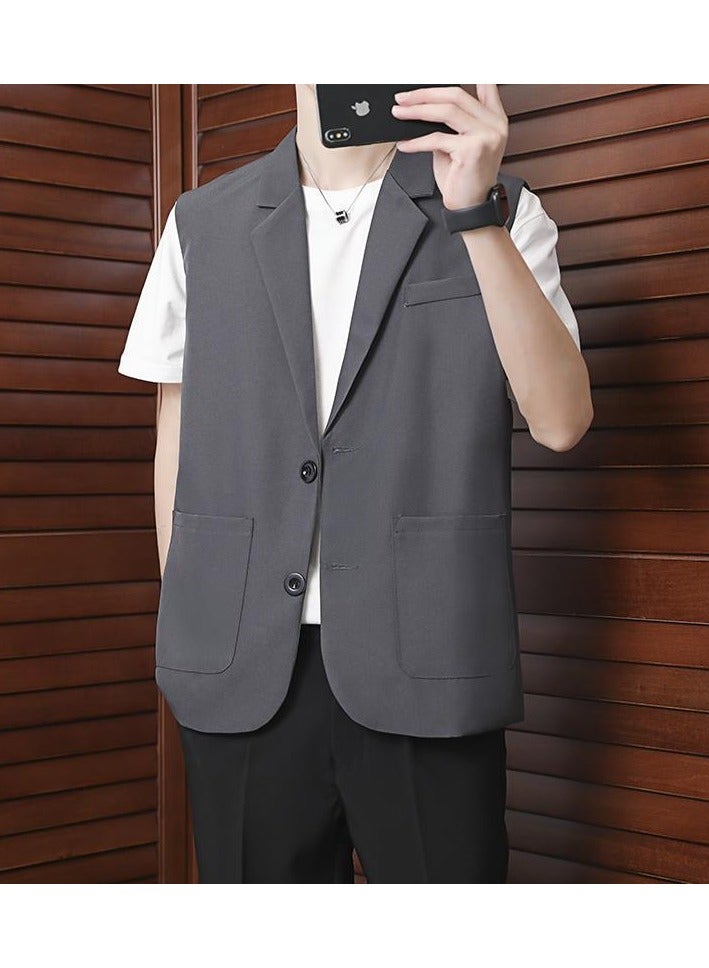 KUYING New Casual And Fashionable Suit Vest - Image 1