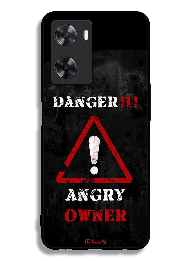 Tolwak Oppo A77 4G Protective Case Cover Angry Owner - Image 2