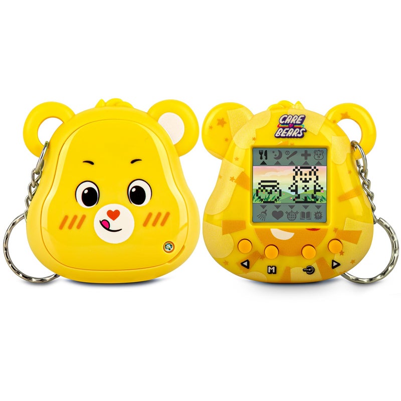 Care Bears دب المرح الرقمي من كير بيرز - دب المرح نانو بيت مع ميزات العناية شاشة 14 بوصة محمولة تفاعلية حيوانات افتراضية للأطفال لعبة إلكترونية قابلة للجمع مع بطارية مضمونة - Image 3