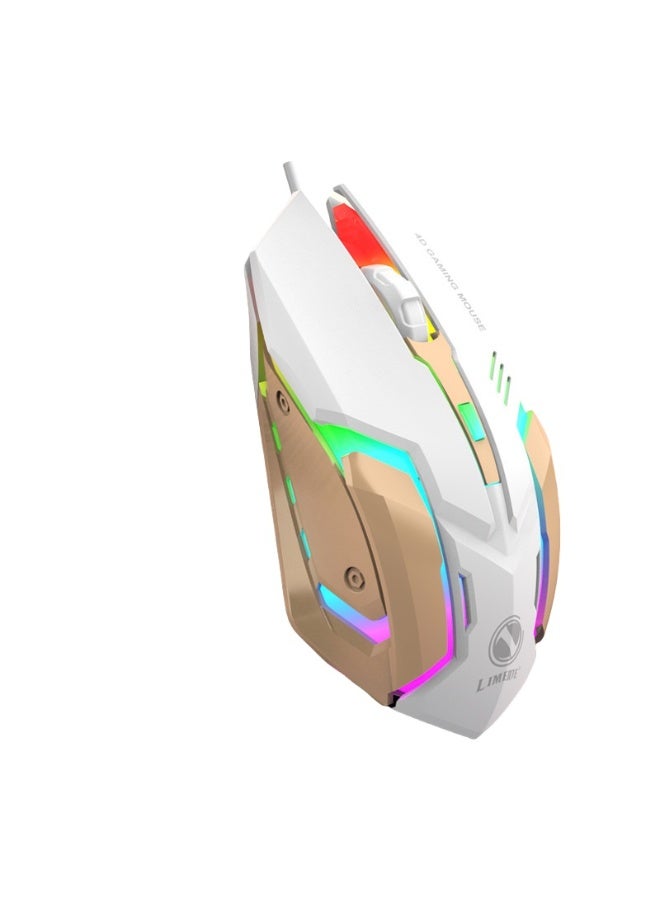 EBMINI New Frontier Esports Gaming Mechanical Silent Wired Mouse