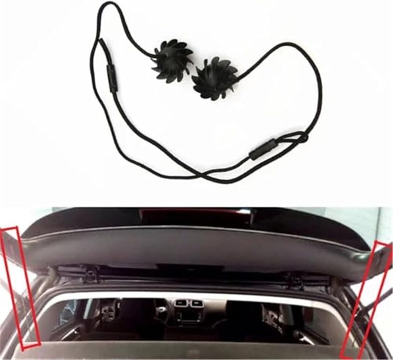 Yurefax Parcel Shelf String Cord for VW GTI - Image 3