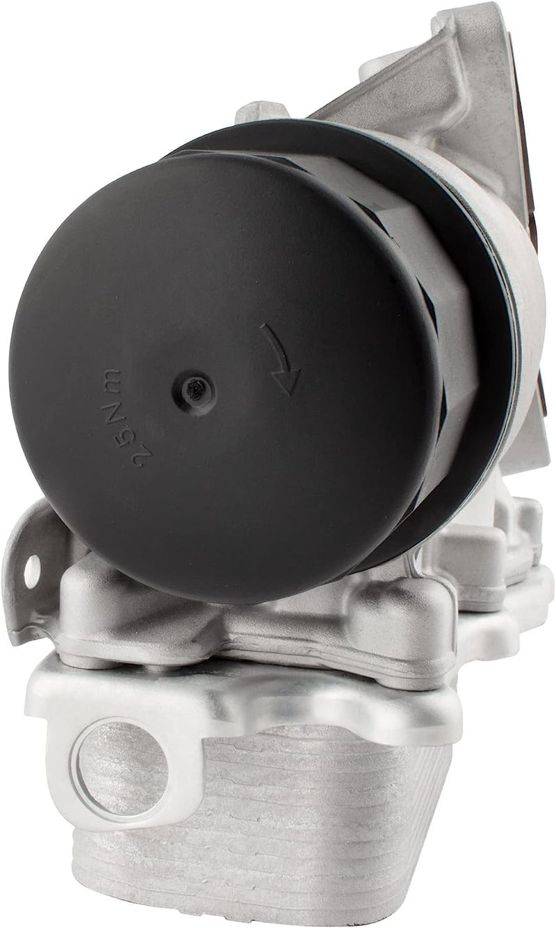 MYSMOT 2721800510 Engine Oil Cooler for Mercedes-Benz W203 W219 C230 C350 CL550 CLS550 E550 ML350 R350 SLK280 2003-2015, 2721800410 2721800110 6421800165 - Image 2