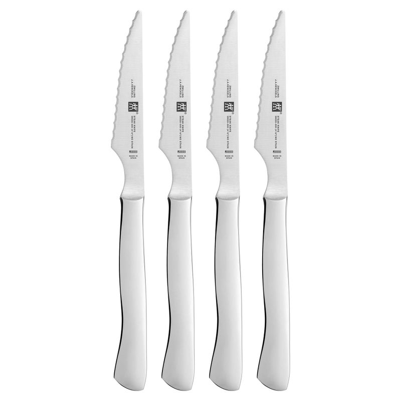 Zwilling ZWILLING Knives Steak Knife Set, 4-piece, Stainless Steel, Serrated  - Image 1