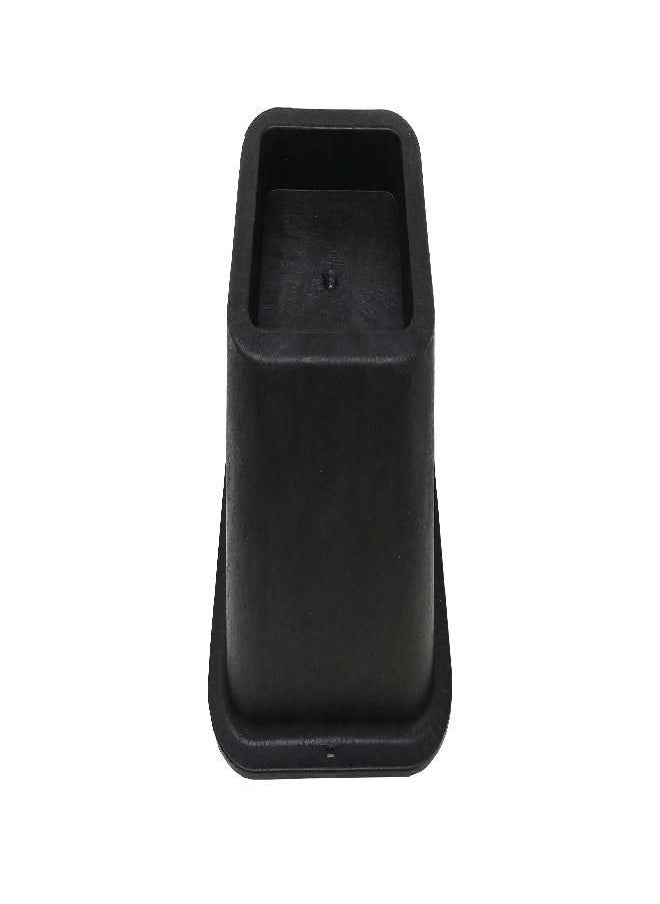 Shepherd Hardware Shepherd Hardware 9523 6-Inch Molded Bed Risers, Black Finish, 4-Count 