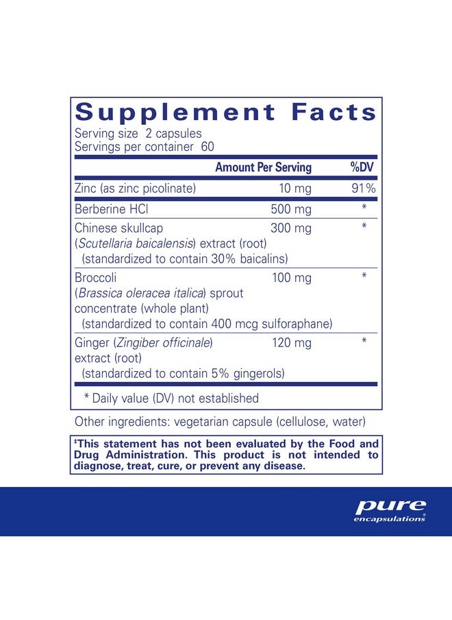 Pure Encapsulations - Th1 Support ; Promotes Healthy Th1 Predominant Cellular Immune Response* ; 120 Capsules - Image 1