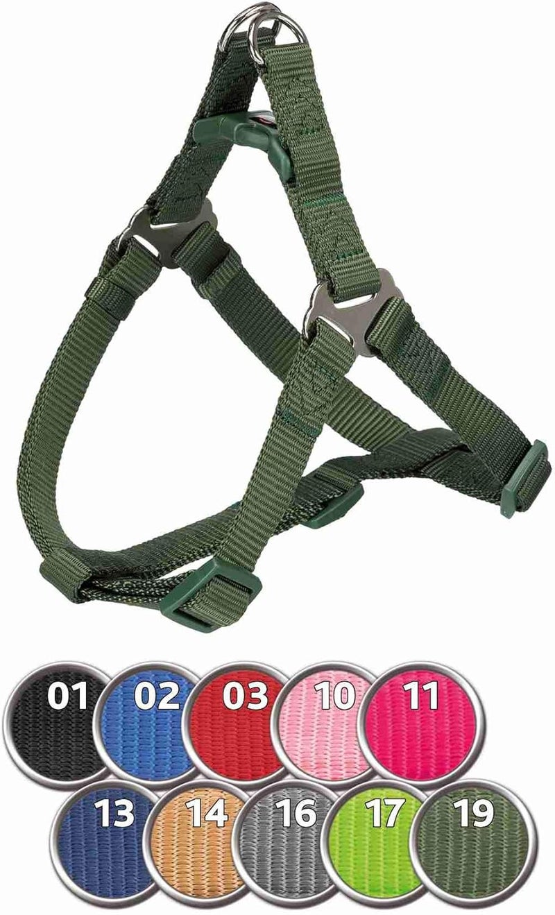 Trixie Premium One Touch Dog Harness - Blue 40-50cm/15mm - Image 3