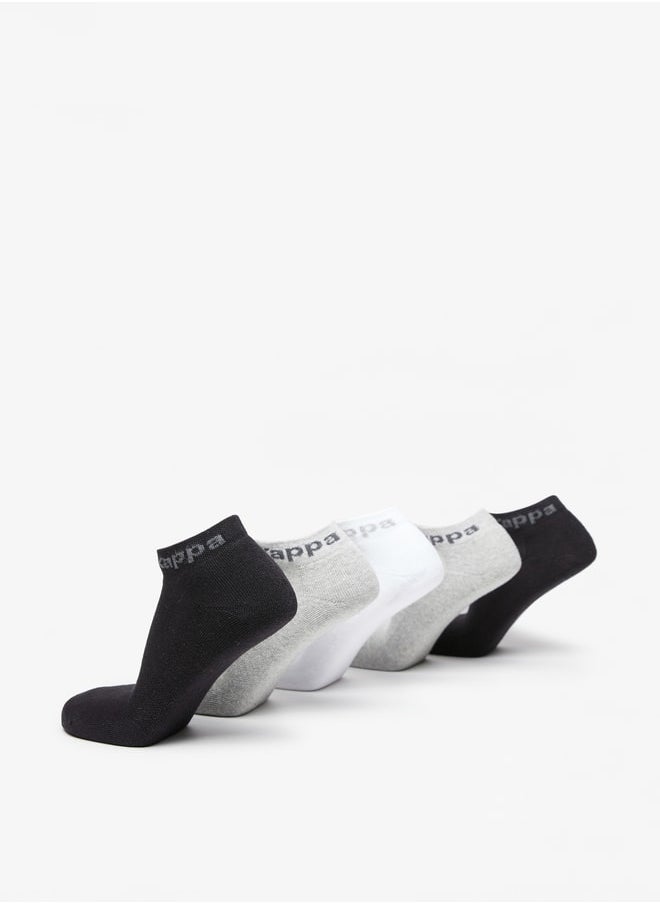 Kappa - Printed Ankle Length Socks - Set of 5 - Image 1
