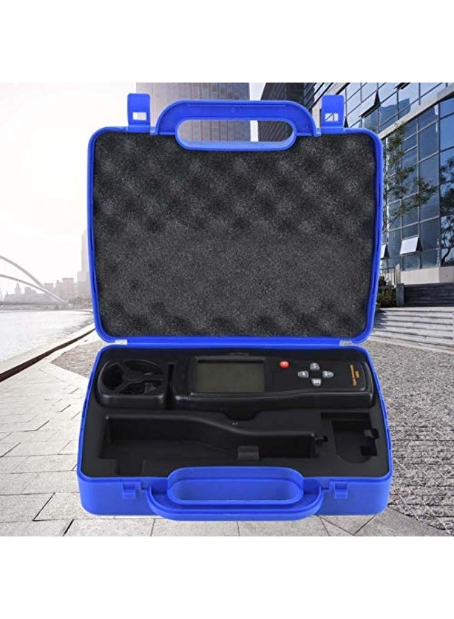 Digital Anemometer, LCD Backlight Handheld Wind Speed Meter 0-45M/S Air Flow Tester Wind-Speed Gauge Meter for Measuring Wind Speed, Temperature and Wind Chill - Boat Sailing, Shooting, ℃/℉ - Image 3