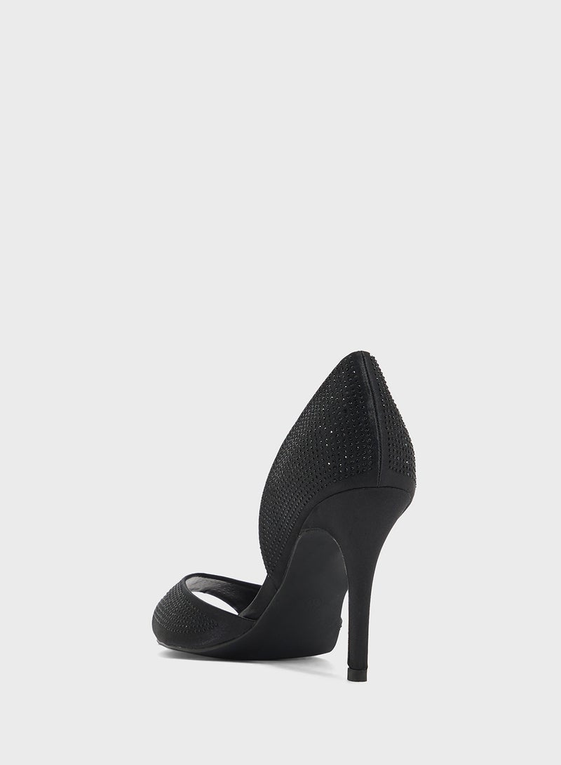Anne Michelle Peep-Toe Occasion Pump  - Image 3