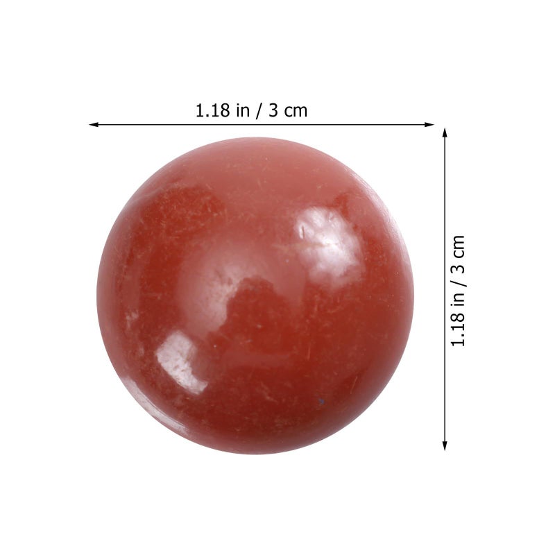 10 Pcs Wooden Cabinet Knobs Round Pull Handles For Drawer Kitchen Door Household - Image 3