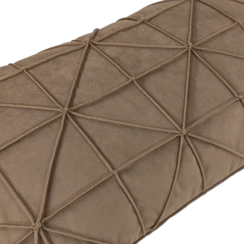 JWH SOFT VELVET رمي وسادة تغطية الزخرفة البسيطة لهجة هندسية وسادة حالة مستطيل وسادة الوسادة مصنوعة يدويا أريكة الأريكة - Image 2