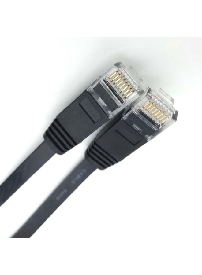 Home Network Line Spot CAT6 Gigabit Flat Network Line Router Set-top Box Finished Line 32AWG Network Line 3 Meters-Color:Blue-Line Length:2 M  - Image 3