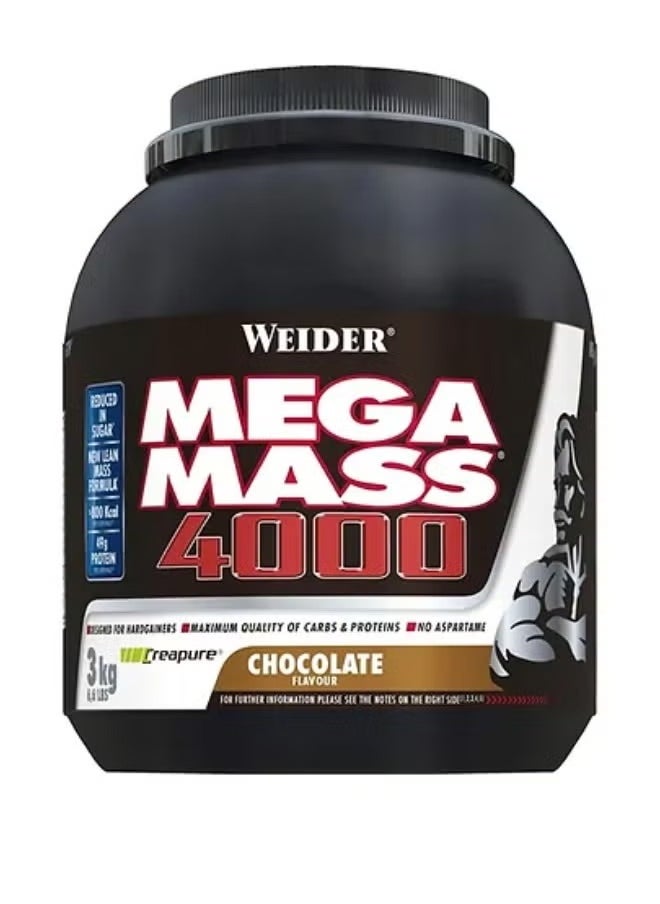 Weider Weider Mega Mass 4000 ,Chocolate,3Kg 