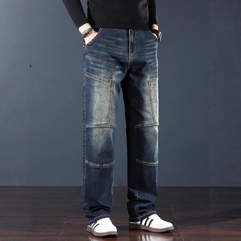 Unisex Casual Daily Denim Jeans - Image 5