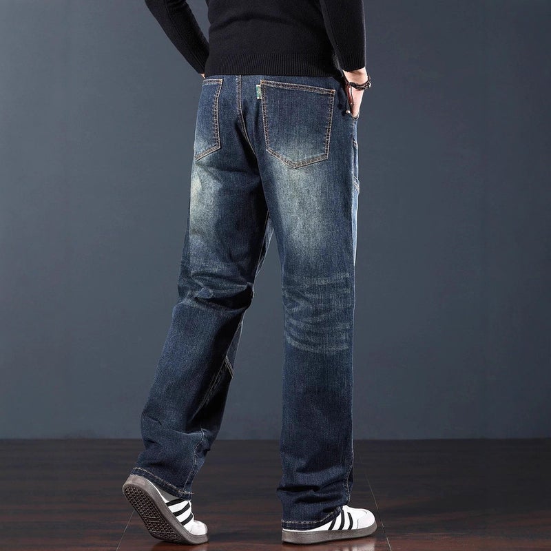 Unisex Casual Daily Denim Jeans - Image 3