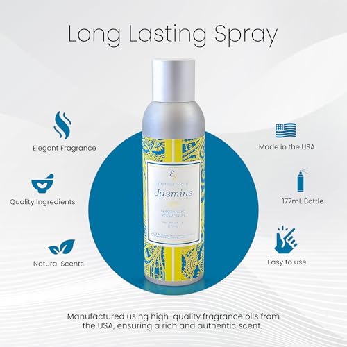Expressive scent Room Spray Air Freshener - Long Lasting Jasmine Aroma for Home, Bathroom, kitchen, Office & Car – Air freshener for home 6 FL Oz - Image 4
