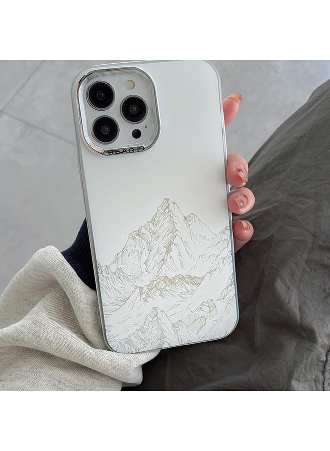 S-TOP Case For iPhone 13 Pro 2 in 1 Aurora Electroplating Frame Phone Case - Image 2