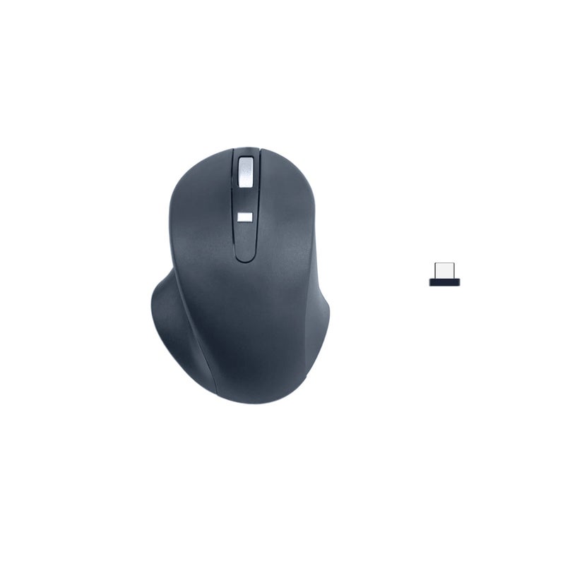Matias Wireless USB-C Pro Mouse, Black, PBT, Ergonomic Design M20DCBB - Image 1