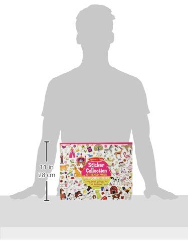 Melissa & Doug Sticker Collection Book: Princesses, Tea Party, Animals, and More - 500+ Stickers - FSC Certified - Image 3