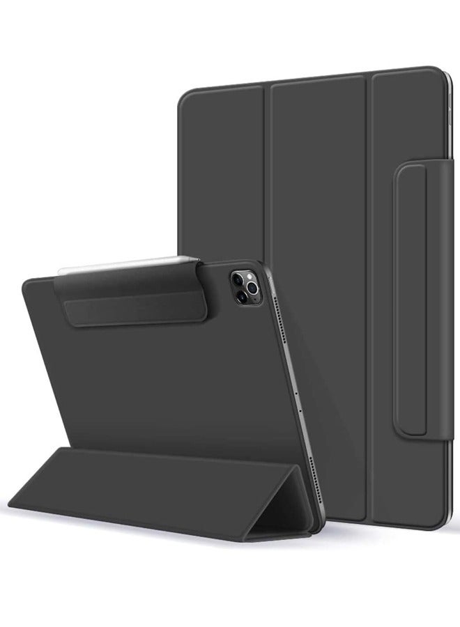 Case for iPad Pro 11 Inch 2024, Magnetic Attachment Lightweight Stand Case with Clasp, 【Supports Pencil Wireless Charging】 Cover - Image 5