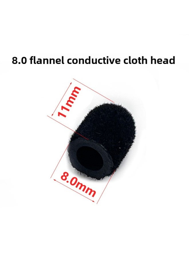 Touch Screen Pen Head Disc Suction Cup Pen Head Replacement Universal Capacitive Pen Accessories Stylus Mobile Phone Tablet Touch Pen Head-Color:Plush Head 8*11  - Image 1