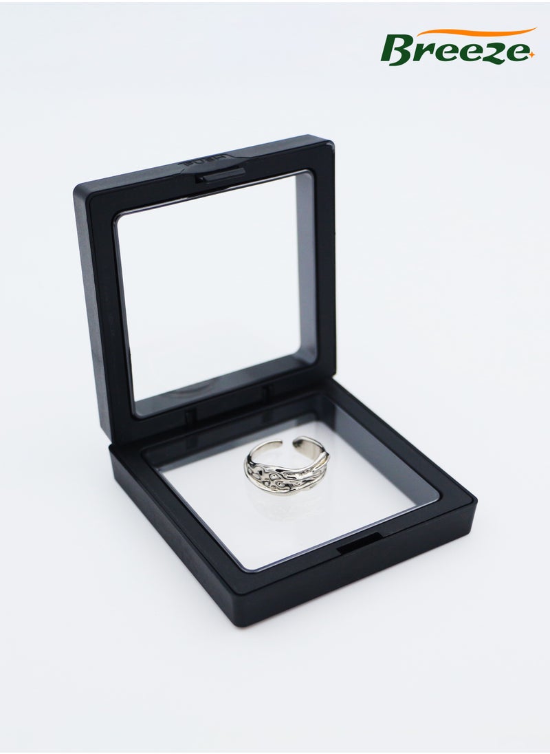 Retro style ring irregular texture hand jewelry high-end fashion personality ring