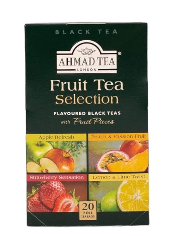 Ahmad Tea Fruit Tea Selection 20 Bags 