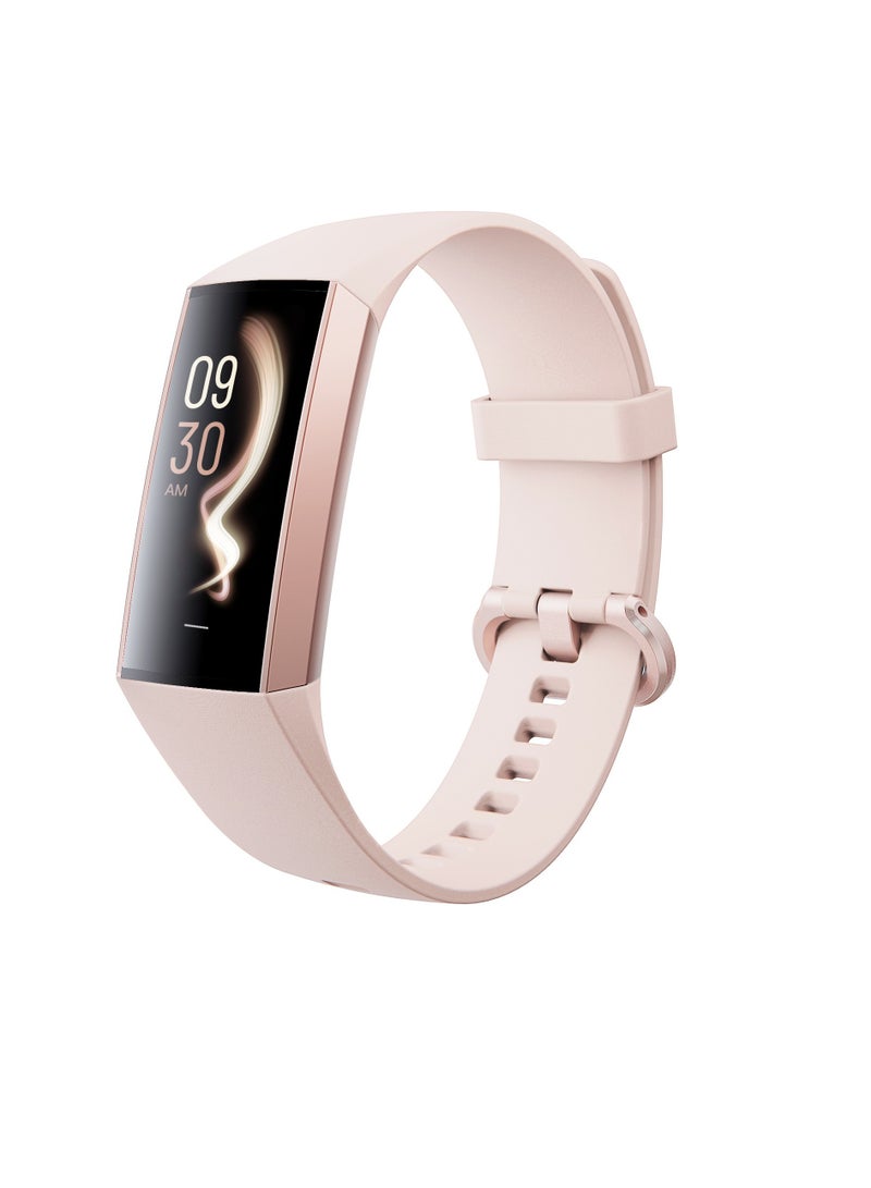 سوار ذكي C80، جهاز تتبع اللياقة البدنية تحت الماء مع مراقب لمعدل ضربات القلب، ساعة ذكية رياضية خفيفة الوزن مع مراقبة درجة حرارة الجسم وأكسجين الدم، (قطعة واحدة، بيج) - Image 1