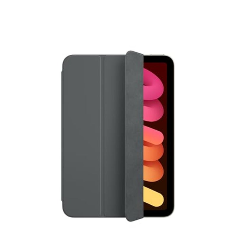Smart Folio لجهاز iPad mini A17 Pro: غطاء واقٍ من البولي يوريثين باللون الأزرق الداكن مع تنبيه/غفو تلقائي وفتحات دقيقة - Image 2