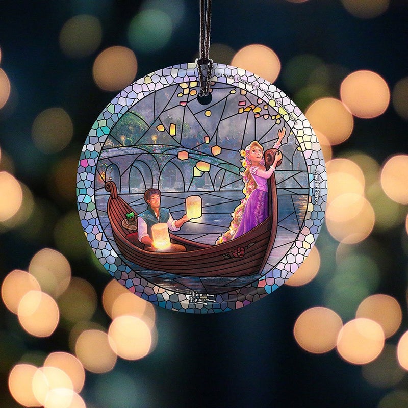 Trend Setters Disney â€“ Tangled â€“ Rapunzel â€“ Stained Glass Effect â€“ 3.5â€ Starfire Prints Hanging Glass Print Accessory â€“ Light Catching Hanging Accessory â€“ Ideal for Gifting and Collecting - Image 4