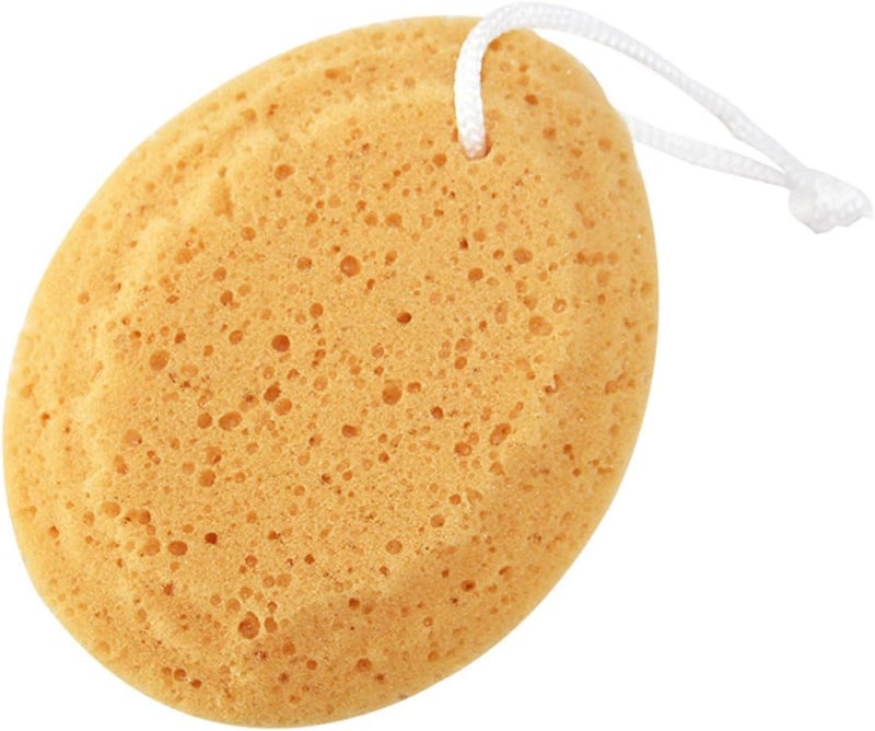 5pcs Honeycomb Bath Sponge Exfoliating Shower Ball for Sensitive Skin Oval Soft Bath Pouf Body Cleansing Sponge for Women - Image 1