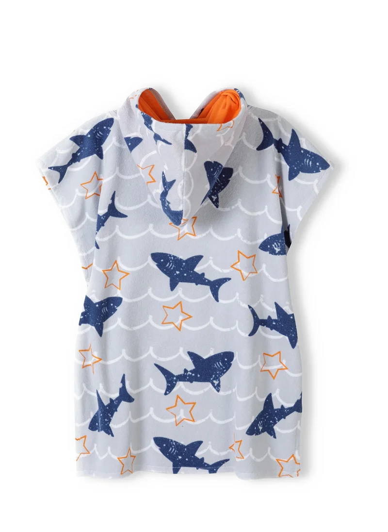 MINOTI Kids Hooded Towelling Beach Coverup