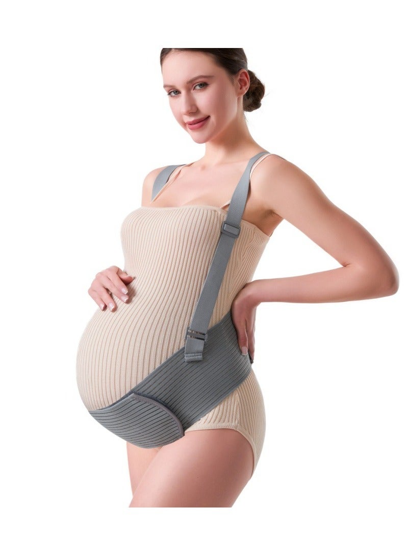 General Prenatal support abdominal belt shoulder belt pregnant woman support belt abdominal tuck U-shaped mid-to-late correction belt fatigue relief belt  - Image 1