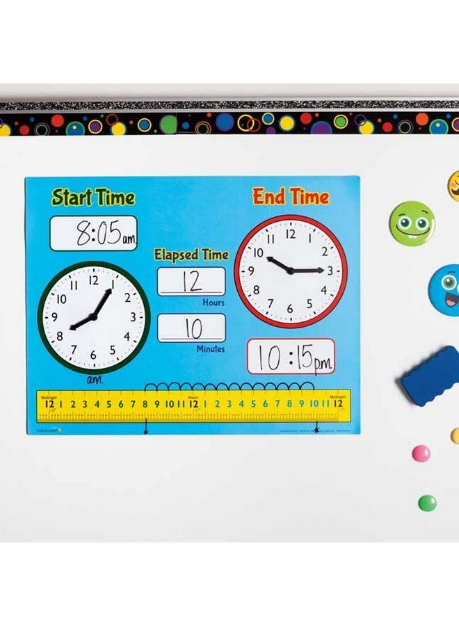 Really Good Stuff Elapsed Time Magnetic Demonstration Clocks - Image 4