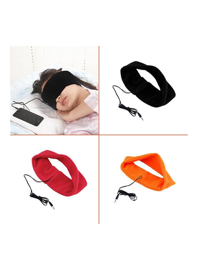 NIBEMINENT Soft Sleeping Wired Headphones Red  - Image 3