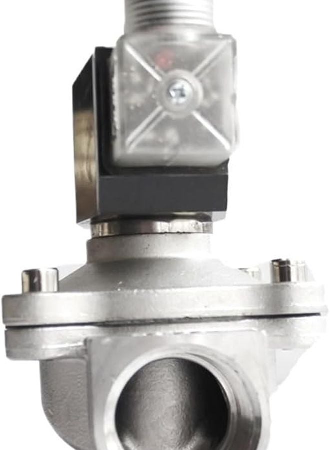 3 4 Inch 120V AC Stainless Steel Solenoid Valve Normally Closed High Temperature Water - Image 4
