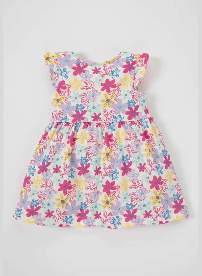 DeFacto BabyGirl Bike Neck Sleeveless Knitted Dress