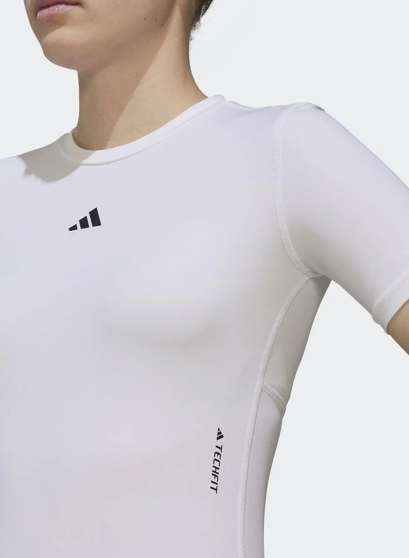Adidas Tf Train T White Training T-Shirts 2XS