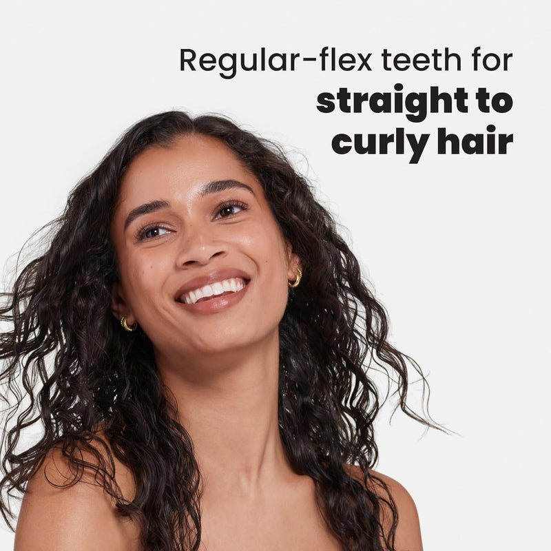 TANGLE TEEZER فرشاة شعر لإزالة التشابك النهائية، تقضي على العقد وتقلل من التكسر، فرشاة شعر صغيرة للسفر، للأيدي الصغيرة وجميع أنواع الشعر، لون وردي مفعم بالحيوية - Image 5