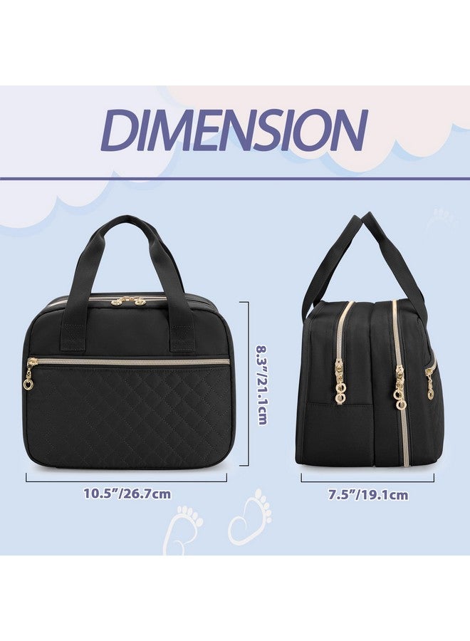 داميرو حقيبة مضخة الثدي القابلة للارتداء من داميرو متوافقة مع مضخات الثدي إلفي وويلو ومومكوزي، وحقيبة حمل لمضخات الثدي القابلة للارتداء بدون استخدام اليدين، وأجزاء المضخة والمزيد، باللون الأسود - Image 4