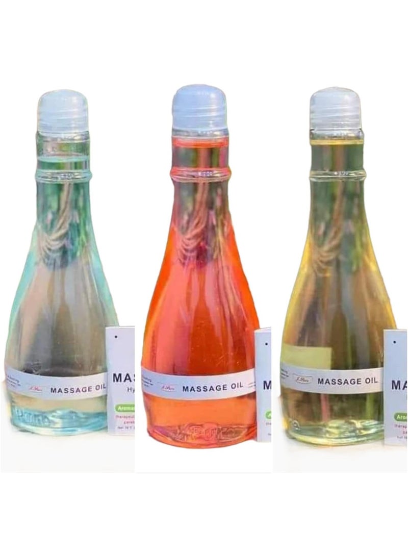 Body Massage Oil  3 PCs