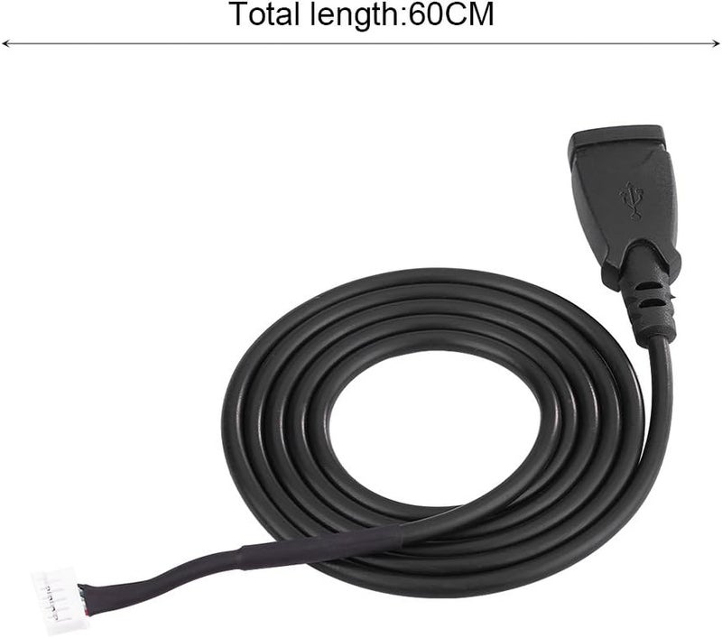 klarako Car Radio Interface USB Adapter Cable with Removal Tools for Peugeot 207 307 Citroen C2 C3 - Image 2