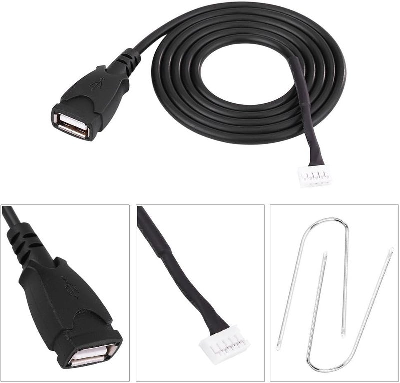 klarako Car Radio Interface USB Adapter Cable with Removal Tools for Peugeot 207 307 Citroen C2 C3 - Image 4